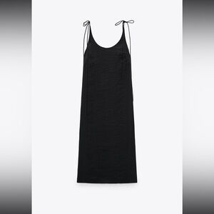 Zara summer dress black.